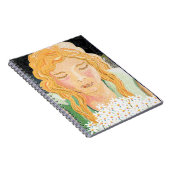 meisje met een stel daisies notitieboek (Rechterzijde)