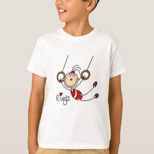 Meisje met een tikje op Rings Tshirts en Gifts