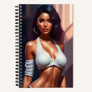 Meisje met een verleidelijk Notitieboek