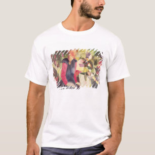 Meisje met een vis Bowl, 20e eeuw T-shirt