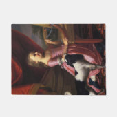 Meisje met een vogel en een hond (John Singleton C Deurmat (Voorkant)