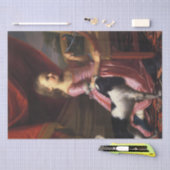 Meisje met een vogel en een hond (John Singleton C Tissuepapier (Craft)