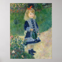 Meisje met een watering Kan van Auguste Renoir