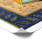 Meisje met een wijnvat en een peren uit de La Poster (Hoek)