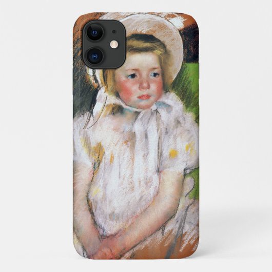 Meisje met een witte muts, Mary Cassatt Case-Mate iPhone Case (Achterkant)