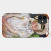 Meisje met een witte muts, Mary Cassatt Case-Mate iPhone Case (Achterkant (horizontaal))