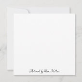  meisje met Floral achtergrond (Achterkant)