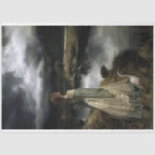 Meisje met ganzenontbindingspapier tissuepapier (Voorkant)