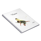 Meisje met geel Notitieboek van de wervelkolom (Rechterzijde)