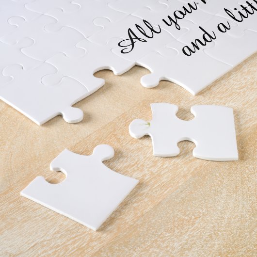 Meisje met gele ogen puzzel (Zijkant)