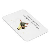 Meisje met gele vleugels flexibel magneet (Rechterzijde)