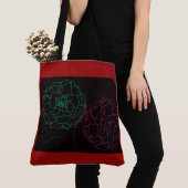 Meisje met goudsbloem Afro Puffs Tote Bag (Dichtbij)