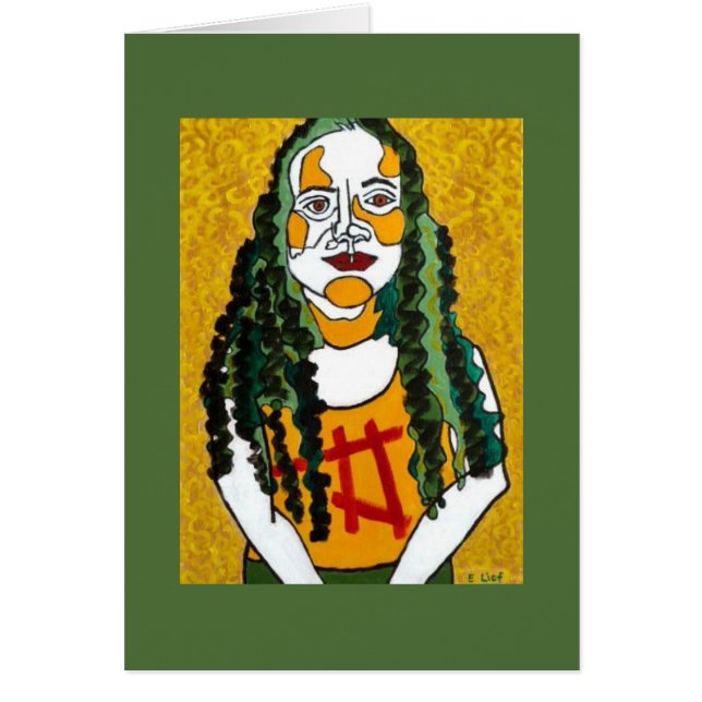 Meisje met Green Hair (Voorkant)