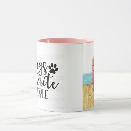 Meisje met haar mok (Midden)