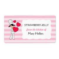 Meisje met hartenmotif -