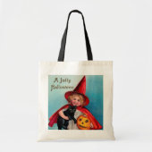  meisje met heksentrucje tote bag (Voorkant)