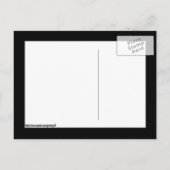 Meisje met het Afstuderen Pet (Pareloorring) Aankondigingskaart (Achterkant)