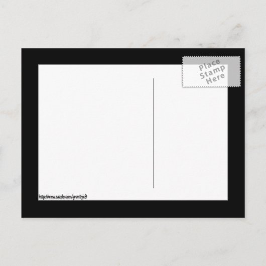 Meisje met het Afstuderen Pet (Pareloorring) Aankondigingskaart (Achterkant)