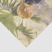 Meisje met hond van Berthe Morisot  Tissuepapier (Detail)