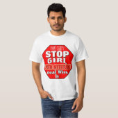 Meisje met hoogte t-shirt (Voorkant volledig)