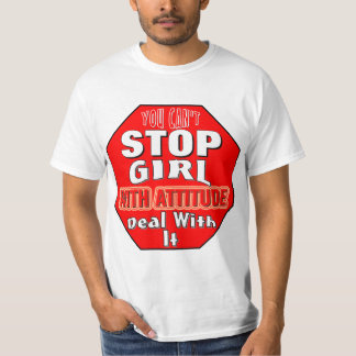 Meisje met hoogte t-shirt