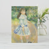 Meisje met Hoop van Pierre Renoir, Kunst (Staand voorkant)
