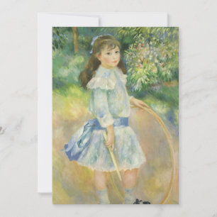 Meisje met Hoop van Pierre Renoir,  Kunst