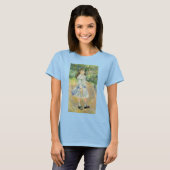 Meisje met Hoop van Pierre Renoir,  Kunst T-shirt (Voorkant volledig)
