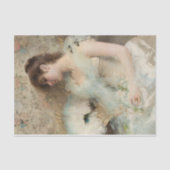 Meisje met Hummingvogels door Vittorio Matteo Corc Tissuepapier (Voorkant)