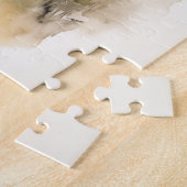 Meisje met Ierse Setter Legpuzzel (Zijkant)