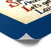 Meisje met Jack o' Lantern Poster (Hoek)