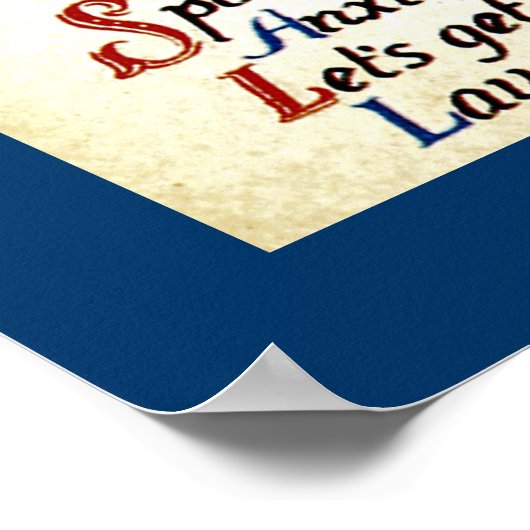 Meisje met Jack o' Lantern Poster (Hoek)