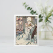 meisje met Jam en Pickles van Anne Anderson Briefkaart (Staand voorkant)