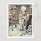  meisje met Jam en Pickles van Anne Anderson Briefkaart (Voorkant)