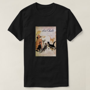 Meisje met katten, Alexandre Steinlen T-shirt