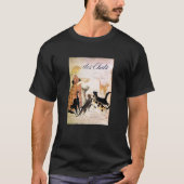 Meisje met katten, Alexandre Steinlen T-shirt (Voorkant)