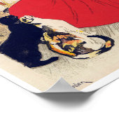 Meisje met katten, Vintage Poster, Alexandre Stein Poster (Hoek)