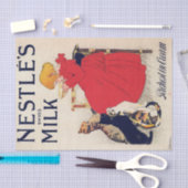 Meisje met katten, Vintage Poster, Alexandre Stein Tissuepapier (Craft)