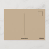 meisje met kerstboom briefkaart (Achterkant)