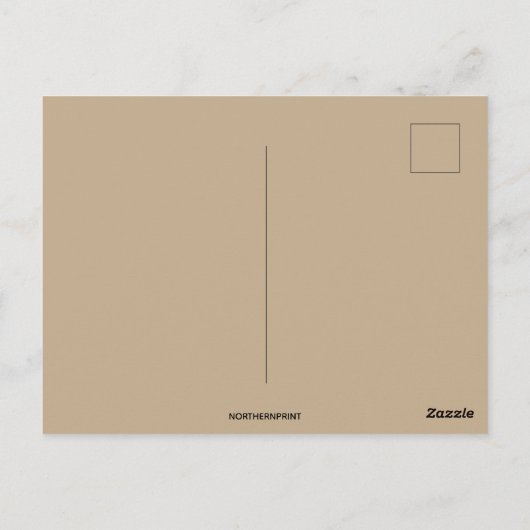 meisje met kerstboom briefkaart (Achterkant)