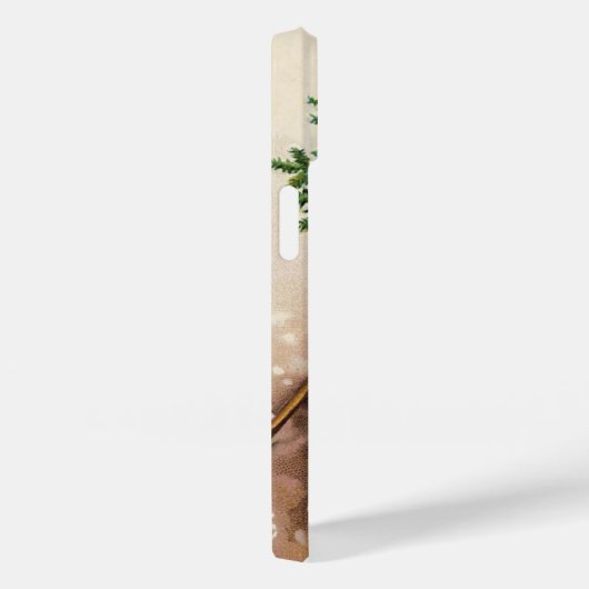  meisje met kerstboom, Ellen Clapsaddle Case-Mate iPhone Case (Achterkant / Rechts)