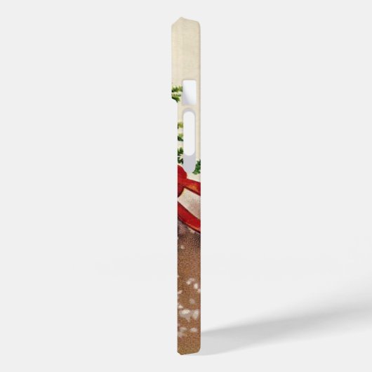  meisje met kerstboom, Ellen Clapsaddle Case-Mate iPhone Case (Achterkant / Links)