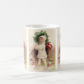 meisje met kerstboom, Ellen Clapsaddle Koffiemok (Center)