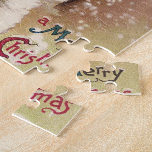  meisje met kerstboom, Ellen Clapsaddle Legpuzzel (Zijkant)