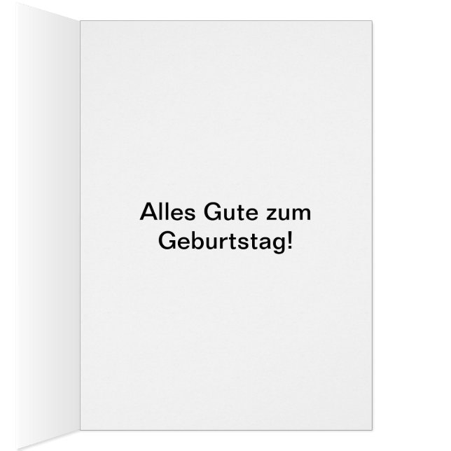  meisje met kippen, Alles Gute zum Geburts (Binnen (Rechts))