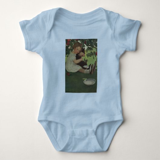 Meisje met kitten romper (Voorkant)