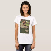 Meisje met Kitten T-shirt (Voorkant volledig)