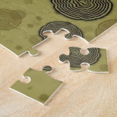 Meisje met kleurrijke jurk puzzel legpuzzel (Zijkant)