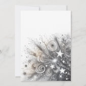 Meisje met kristallen Quinceañera Kaart (Achterkant)