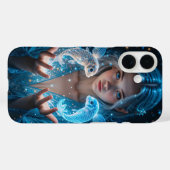 Meisje met magische vis Case-Mate iPhone case (Achterkant (horizontaal))
